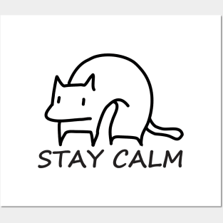 Lazycat Mashumaro - STAK CALM Posters and Art